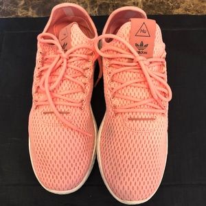 ADIDAS X PHARRELL WILLIAMS HU Pink Sneakers-Sz 8.5